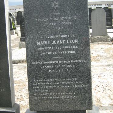 LEON Marie Jeane -1960