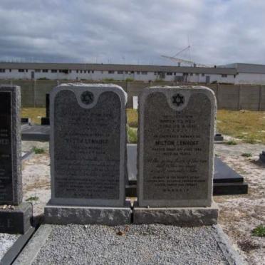 LENHOFF Milton &amp; ?