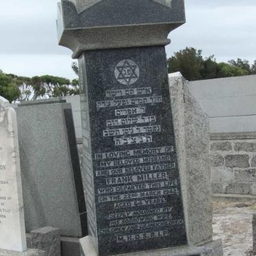 MILLER Frank -1942 &amp; Kate -1958