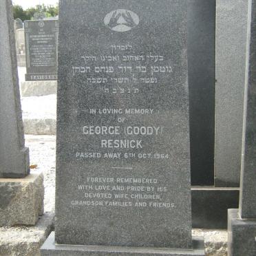 RESNICK George -1964