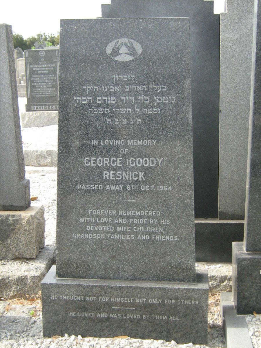 RESNICK George -1964