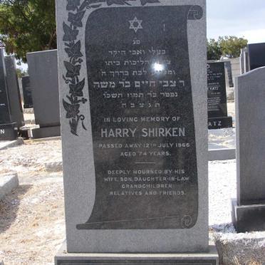 SHIRKEN Harry -1966