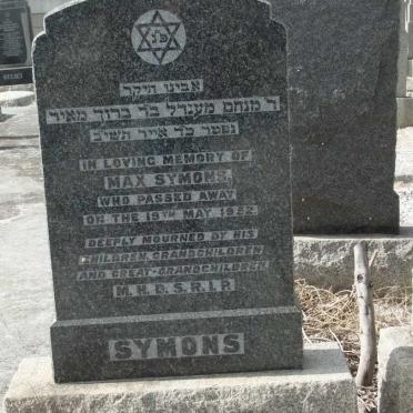 SYMONS Max -1952