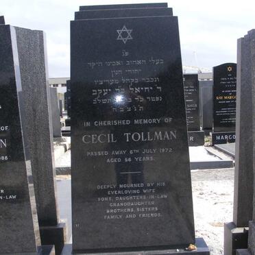 TOLLMAN Cecil -1972