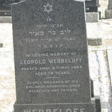 WERBELOFF Leopold -1966