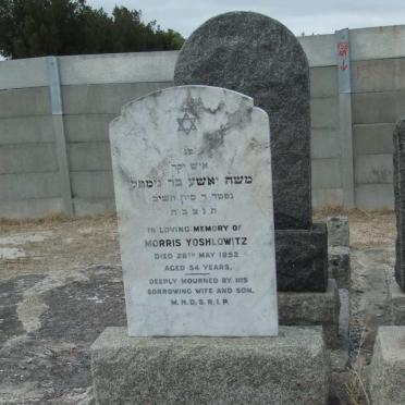 YOSHLOWITZ Morris -1952