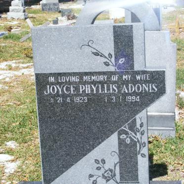 ADONIS Joyce Phyllis 1923-1994