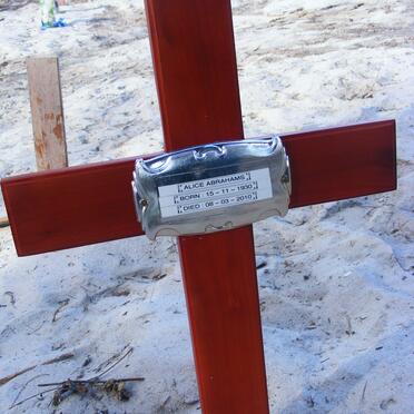 ABRAHAMS Alice 1930-2010