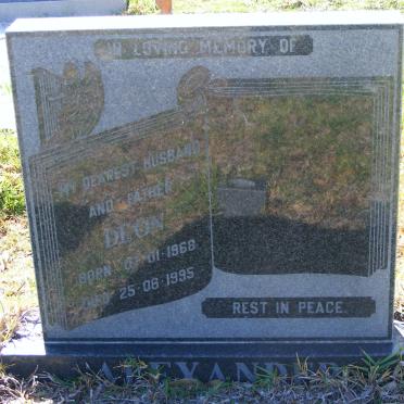 ALEXANDER Deon 1968-1995