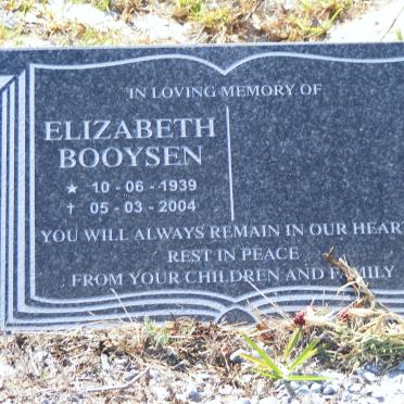 BOOYSEN Elizabeth 1939-2004