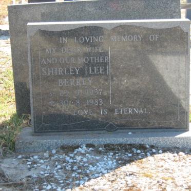 BERREY Shirley 1937-1983