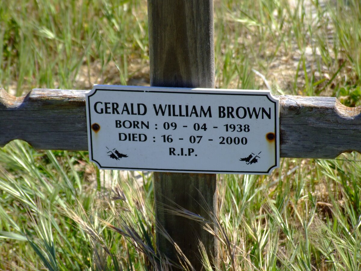 BROWN Gerald William 1938-2000