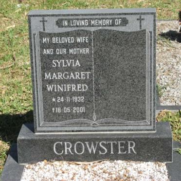 CROWSTER Sylvia Margaret Winifred 1932-2001