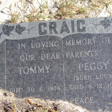 CRAIG Tommy -1976 &amp; Peggy LOUW -1976