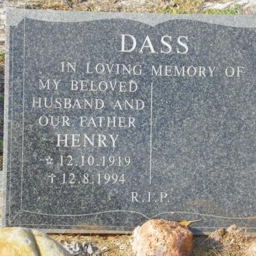 DASS Henry 1919-1994
