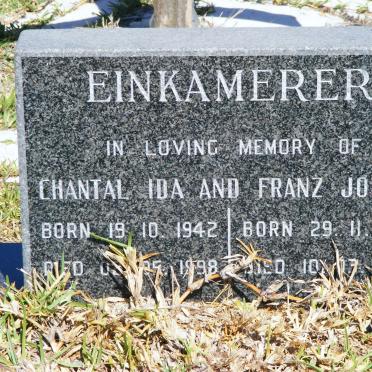 EINKAMERER Franz Johan 1926-1996 &amp; Chantal Ida 1942-1998