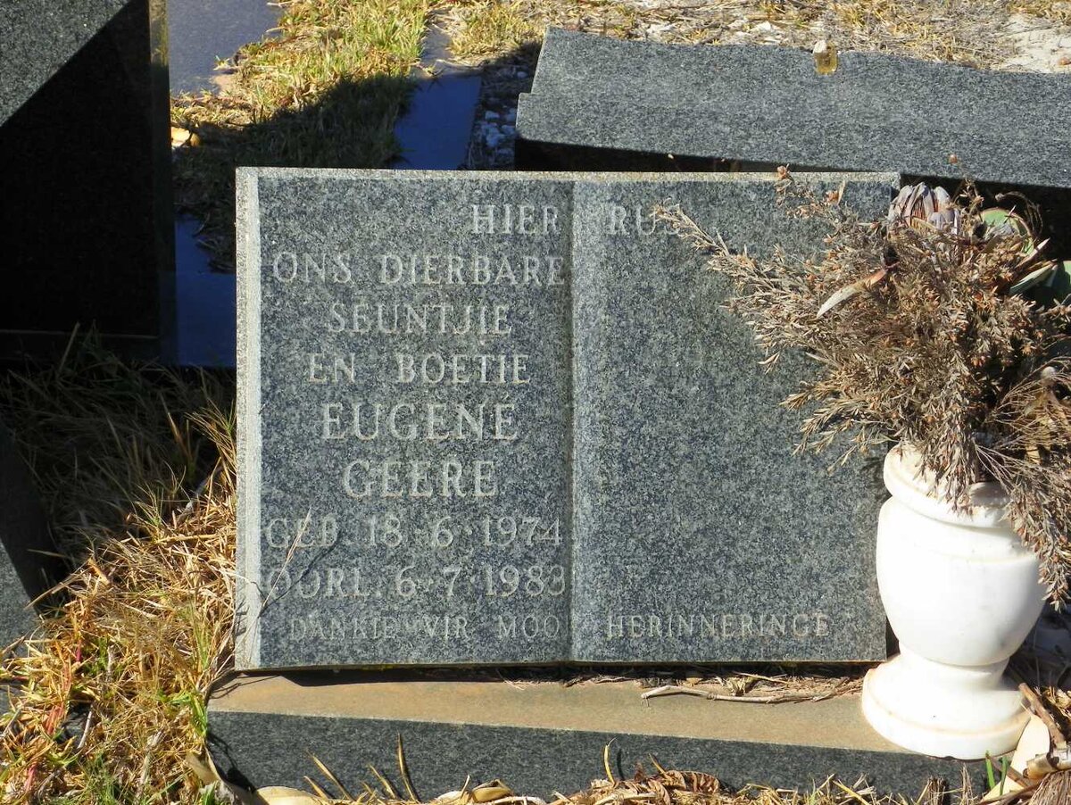 GEERE Eugene 1974-1983