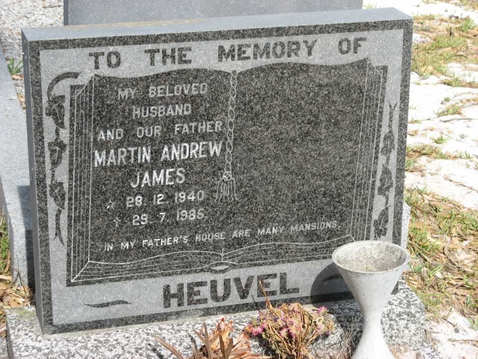 HEUVEL Martin Andrew James 1940-1986
