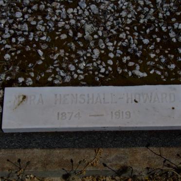 HOWARD Nora, HENSHALL 1874-1919