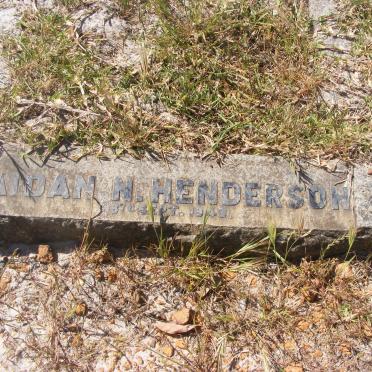 HENDERSON Aidan N. -1949