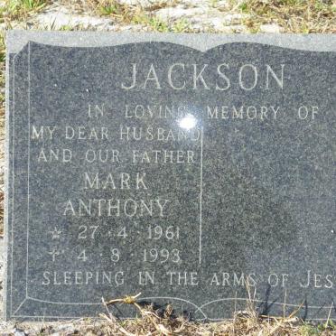 JACKSON Mark Anthony 1961-1993