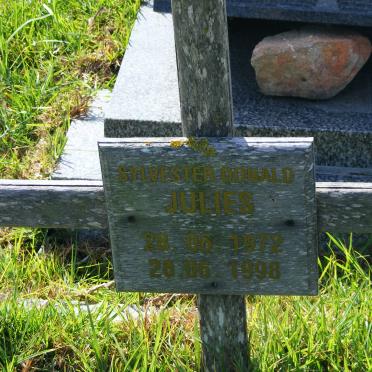 JULIES Sylvester Donald 1972-1998