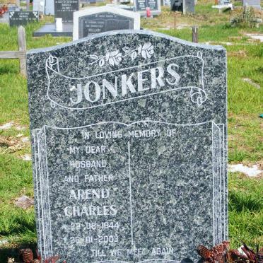 JONKERS Arend Charles 1944-2003