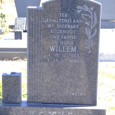KOTZE Willem 1907-1984