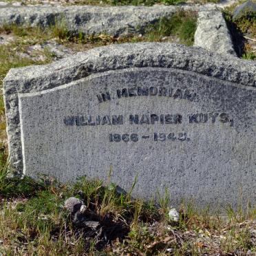 KUYS William Napier 1866-1945