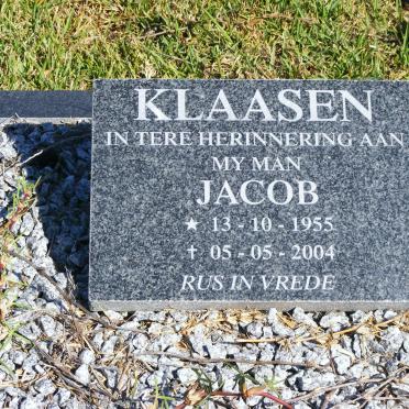 KLAASEN Jacob 1955-2004