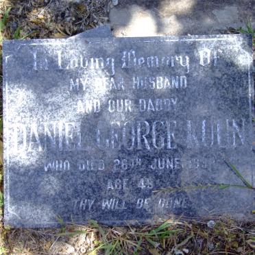 KUUN Daniel George -1938