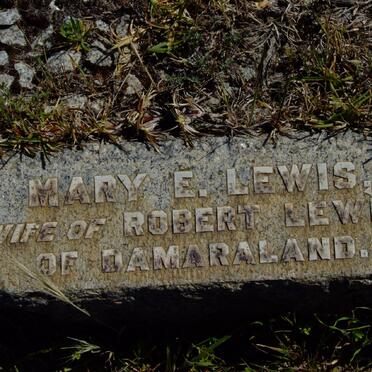 LEWIS Mary E.