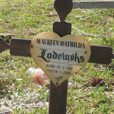 LODEWYKS Maureen Mathilda 1941-2000
