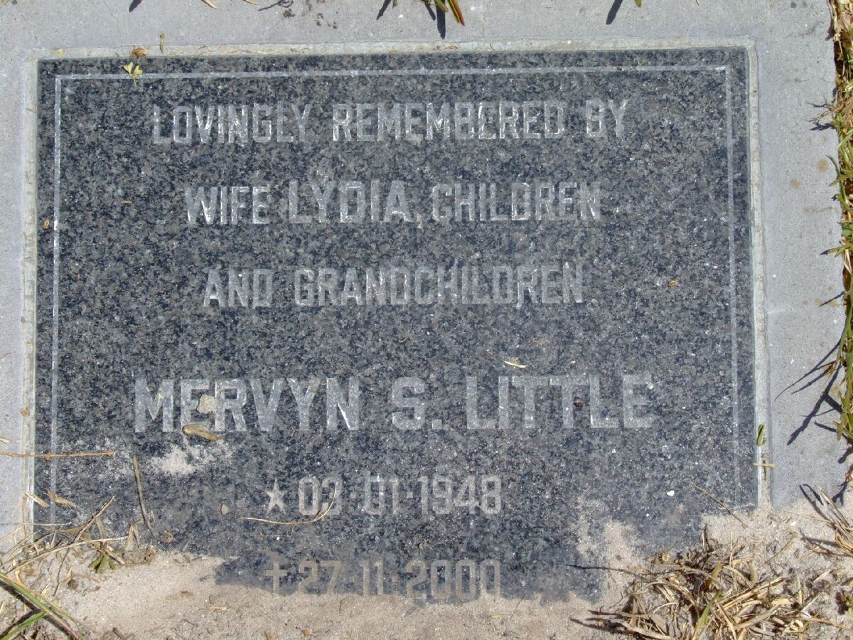 LITTLE Mervyn S. 1948-2000