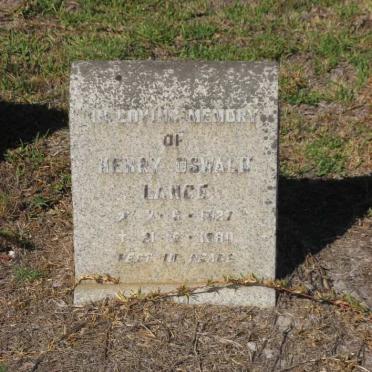 LANGE Henry Oswald 1927-1960