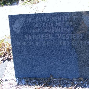 MOSTERT Kathleen 1911-1991