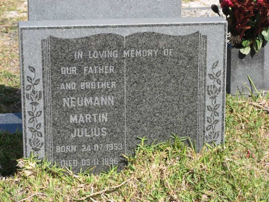 NEUMANN Martin Julius 1953-1996