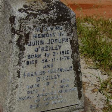 O'REILLY John Joseph 1912-1976 :: O'REILLY Francis Reginald 1913-1978