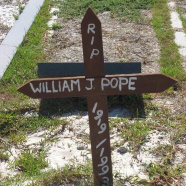 POPE William J. 1919-1993