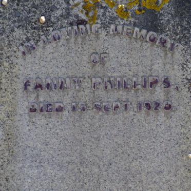 PHILLIPS Fanny -1920