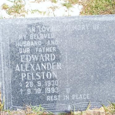 PELSTON Edward Alexander 1930-1993