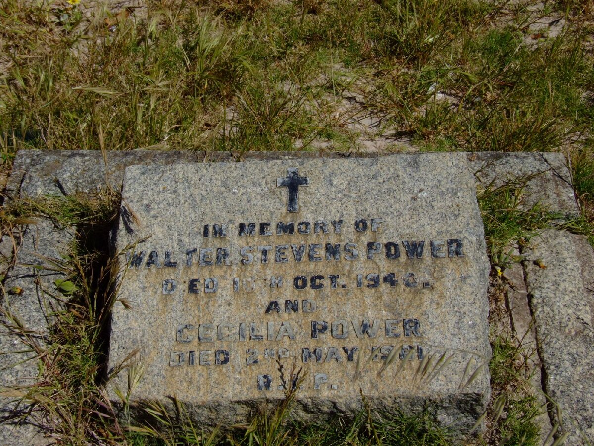 POWER Walter Stevens -1940 &amp; Cecilia -1961
