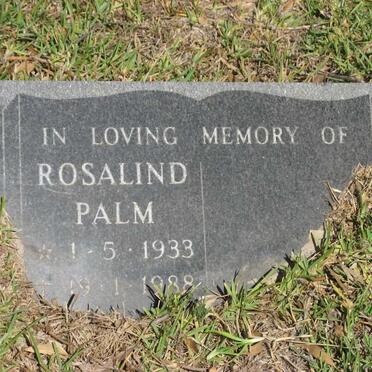 PALM Rosalind 1933-1988