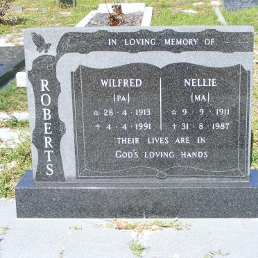 ROBERTS Wilfred 1913-1991 &amp; Nellie 1911-1987