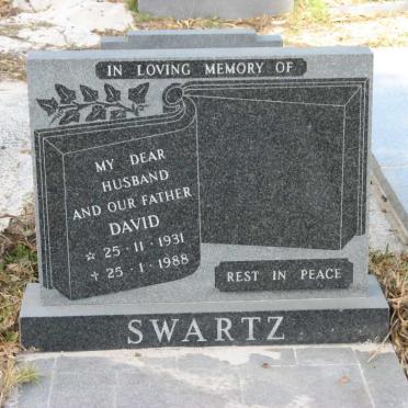 SWARTZ David 1931-1988