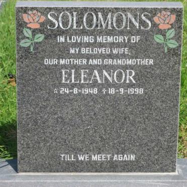 SOLOMONS Eleanor 1948-1998