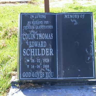 SCHILDER Colin Thomas Edward 1928-1998