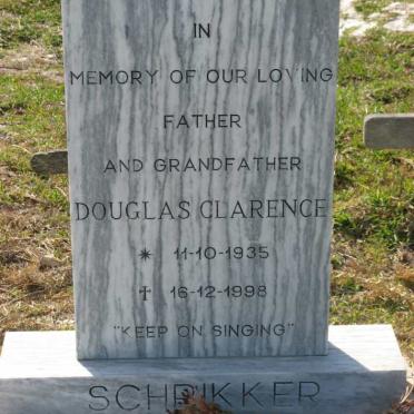 SCHRIKKER Douglas Clarence 1935-1998