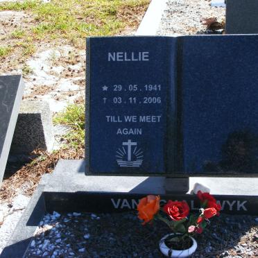 SCHALKWYK Nellie, van 1941-2006