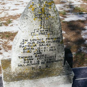 SALIES Patricia 1951-1969 :: SALIES Thomas 1958-1972